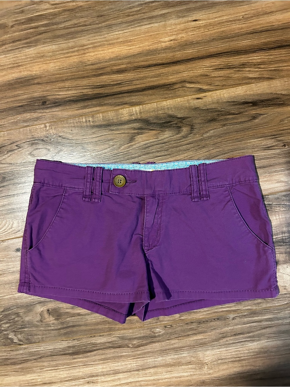 Roxy Purple Casual Shorts